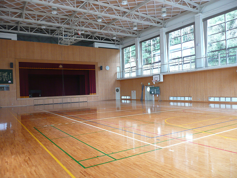 体育館の写真